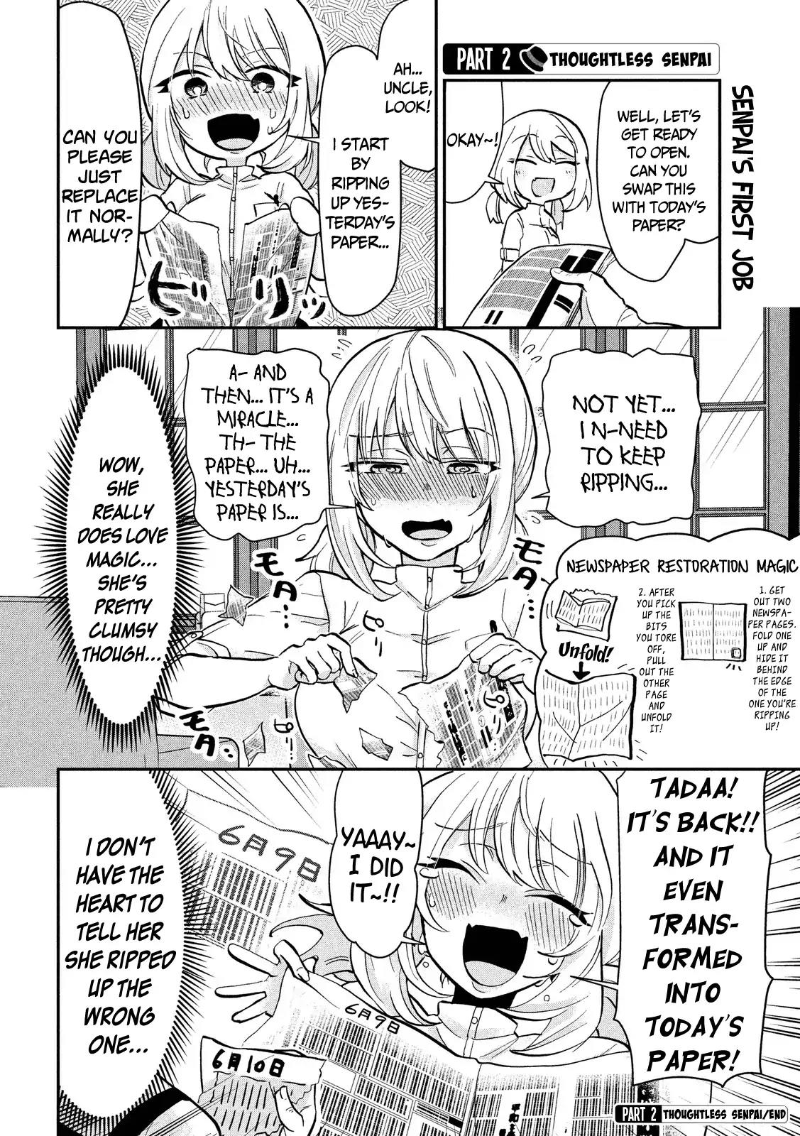 Tejina Senpai Chapter 22 page 4 - Chapter 22