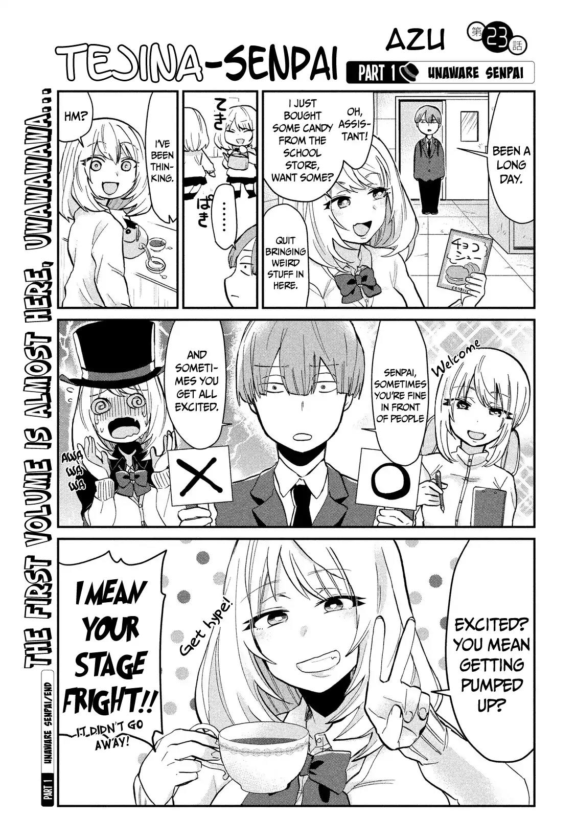 Tejina Senpai Chapter 23 page 3 - Chapter 23