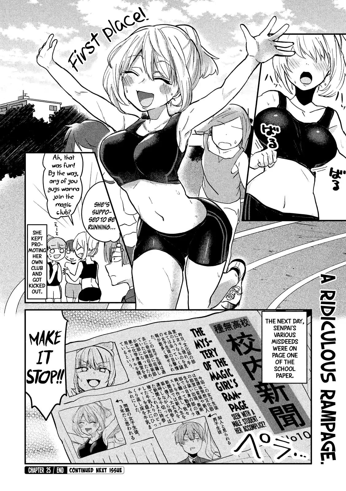 Tejina Senpai Chapter 25 page 8 - Chapter 25