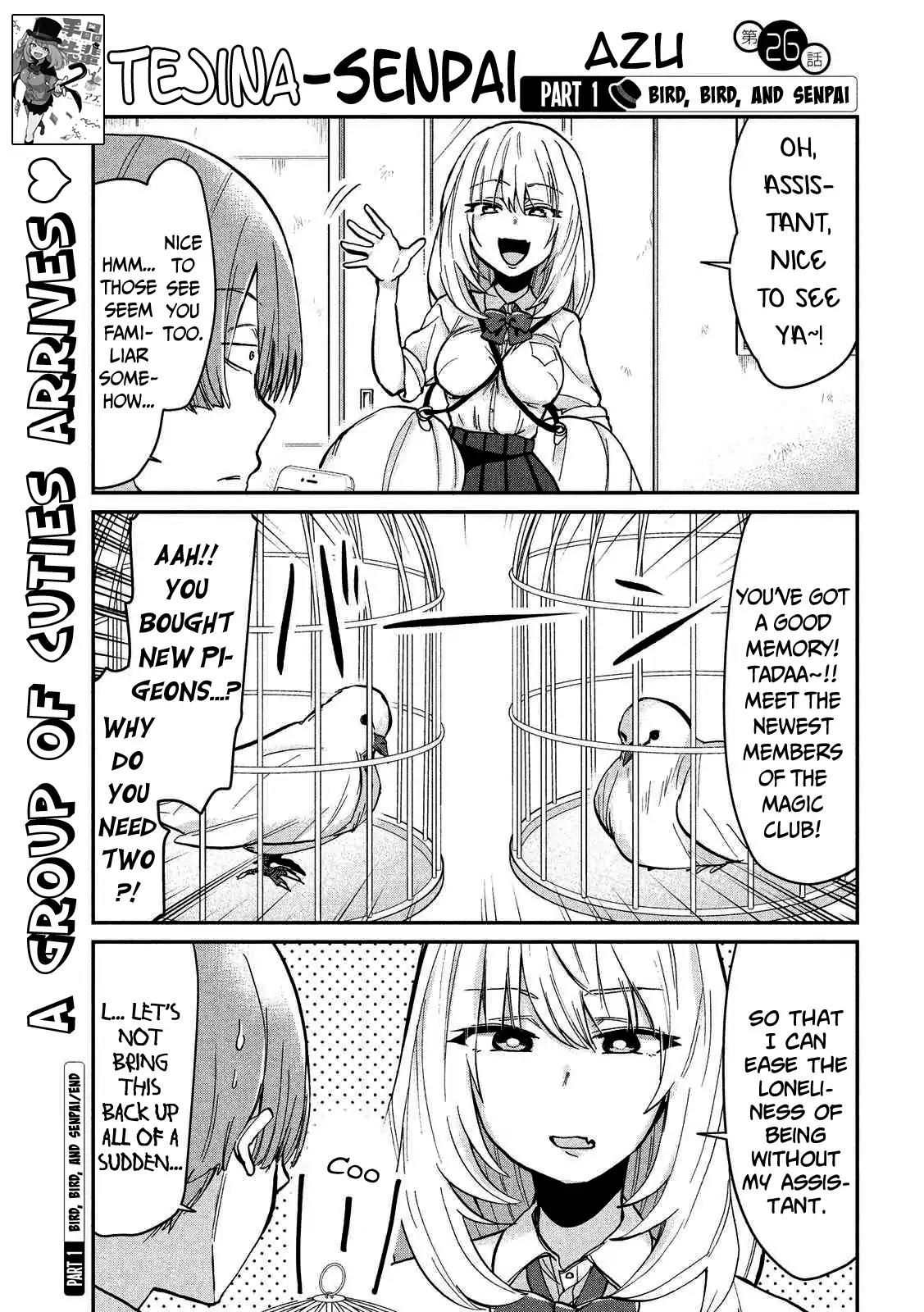 Tejina Senpai Chapter 26 page 3 - Chapter 26