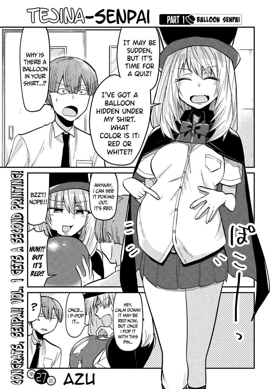 Tejina Senpai Chapter 27 page 3 - Chapter 27