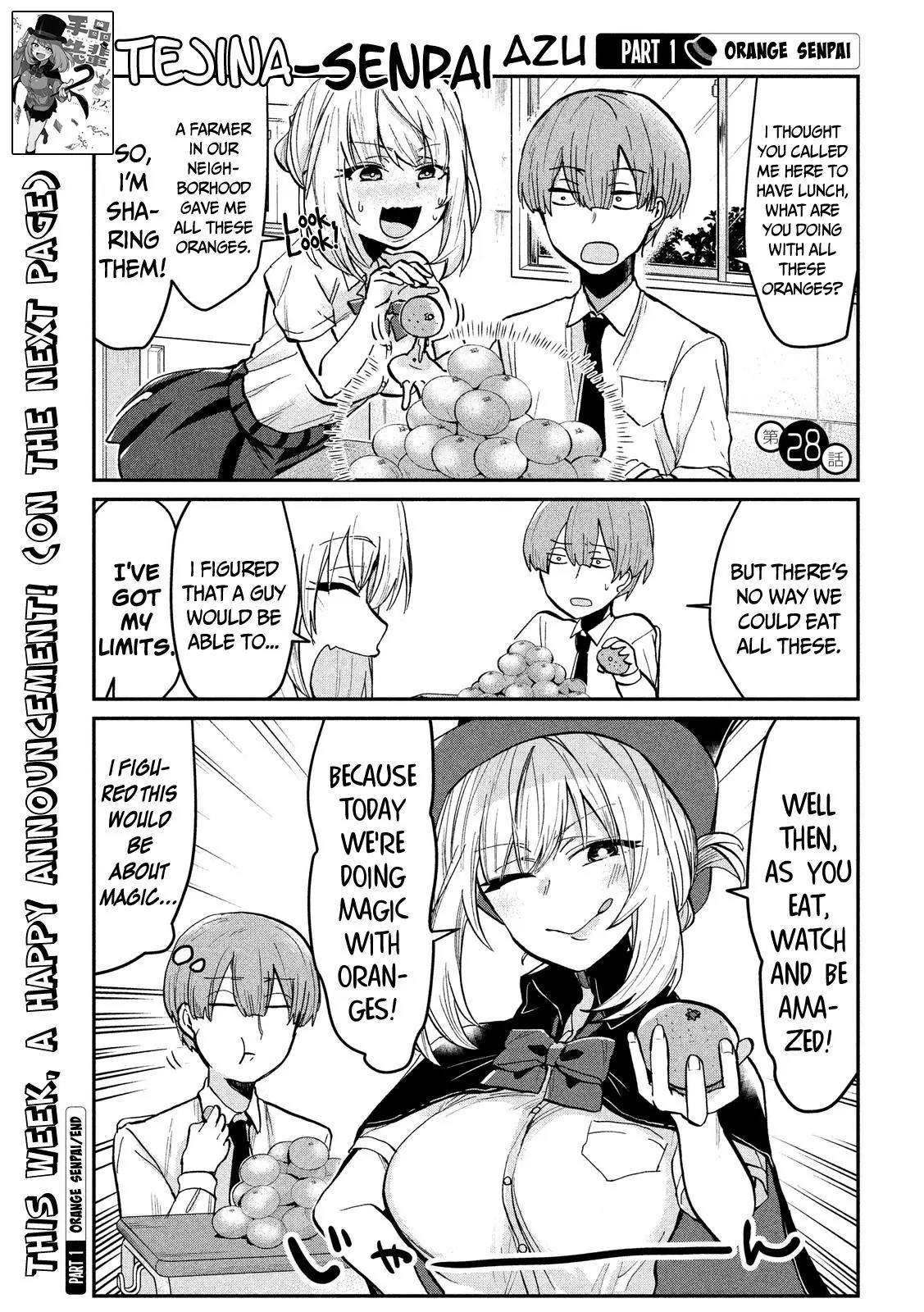 Tejina Senpai Chapter 28 page 3 - Chapter 28