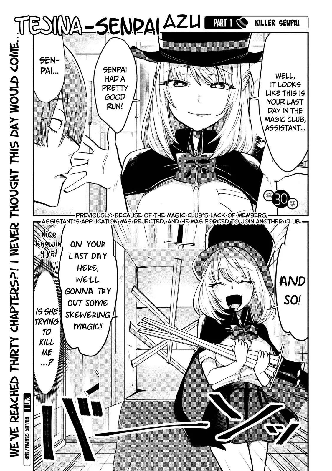 Tejina Senpai Chapter 30 page 3 - Chapter 30