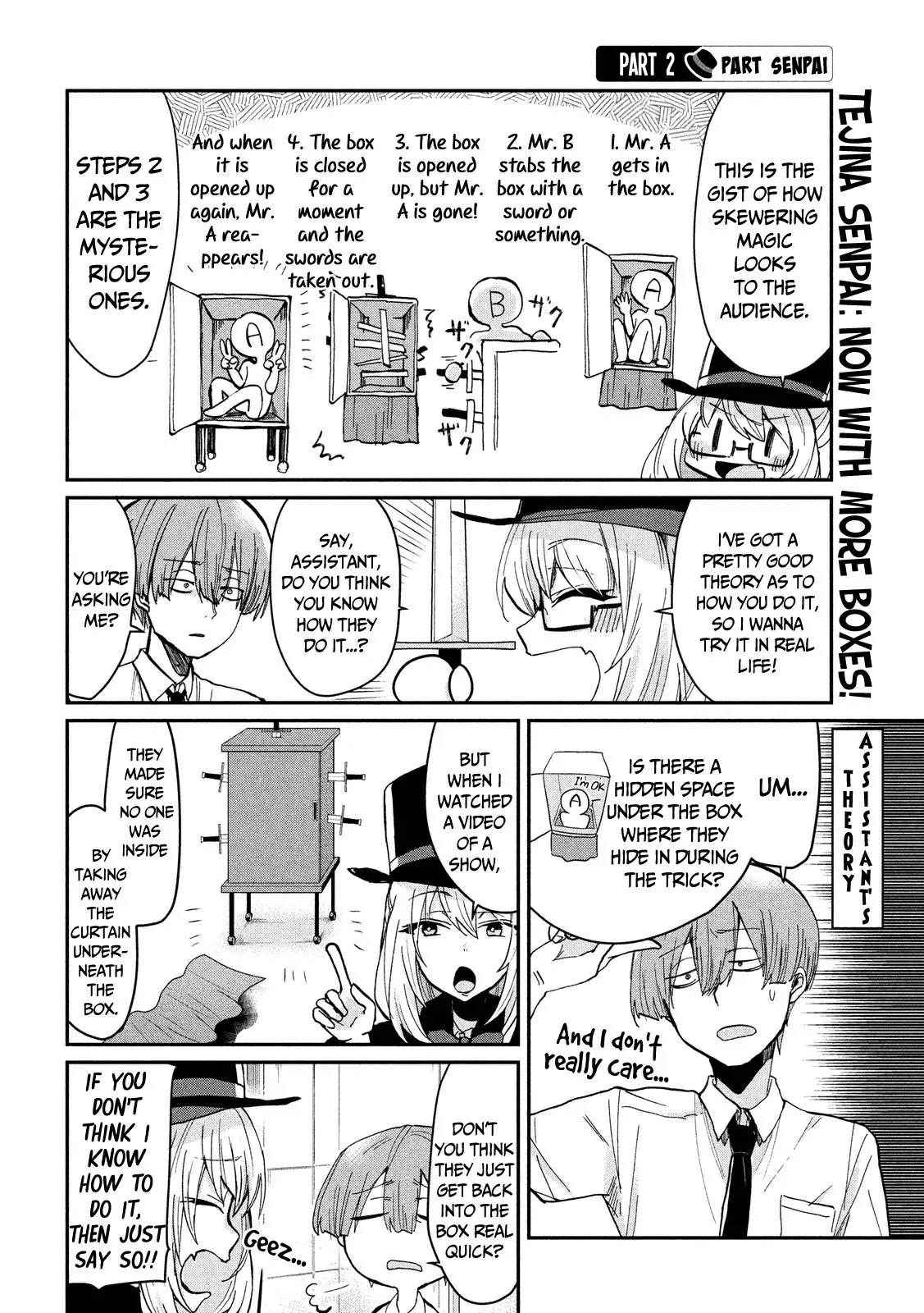 Tejina Senpai Chapter 30 page 4 - Chapter 30