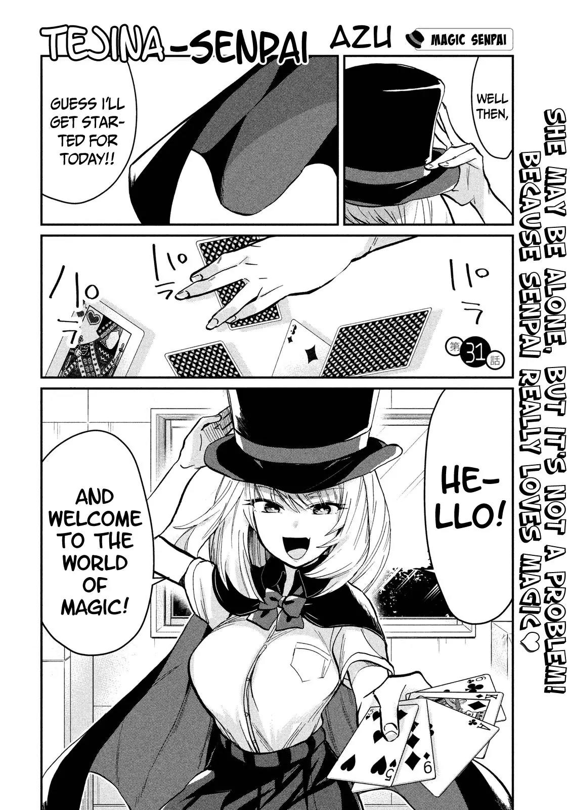 Tejina Senpai Chapter 31 page 3 - Chapter 31