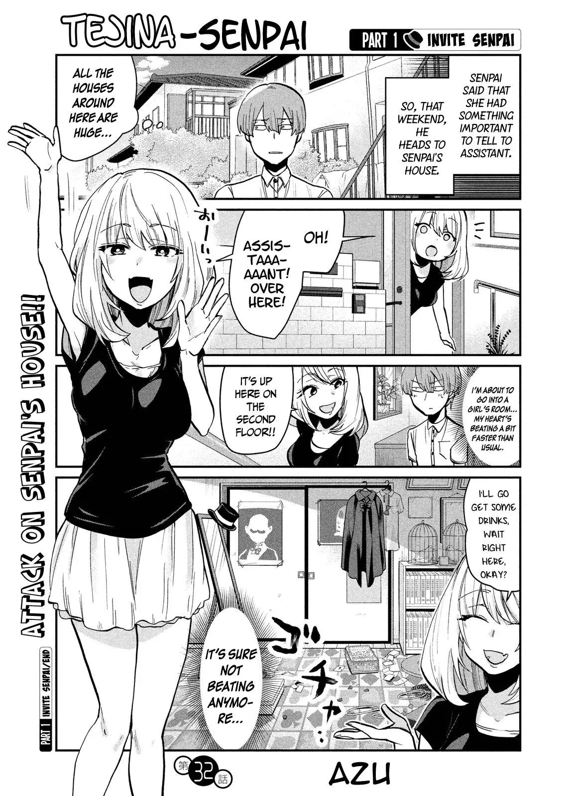 Tejina Senpai Chapter 32 page 3 - Chapter 32