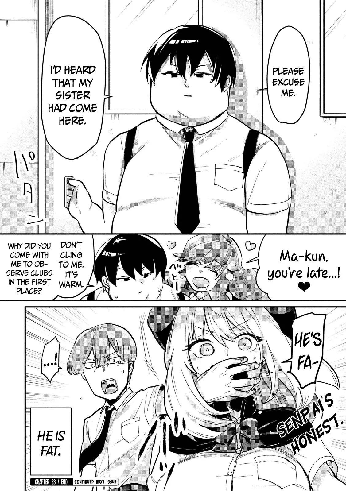 Tejina Senpai Chapter 33 page 8 - Chapter 33