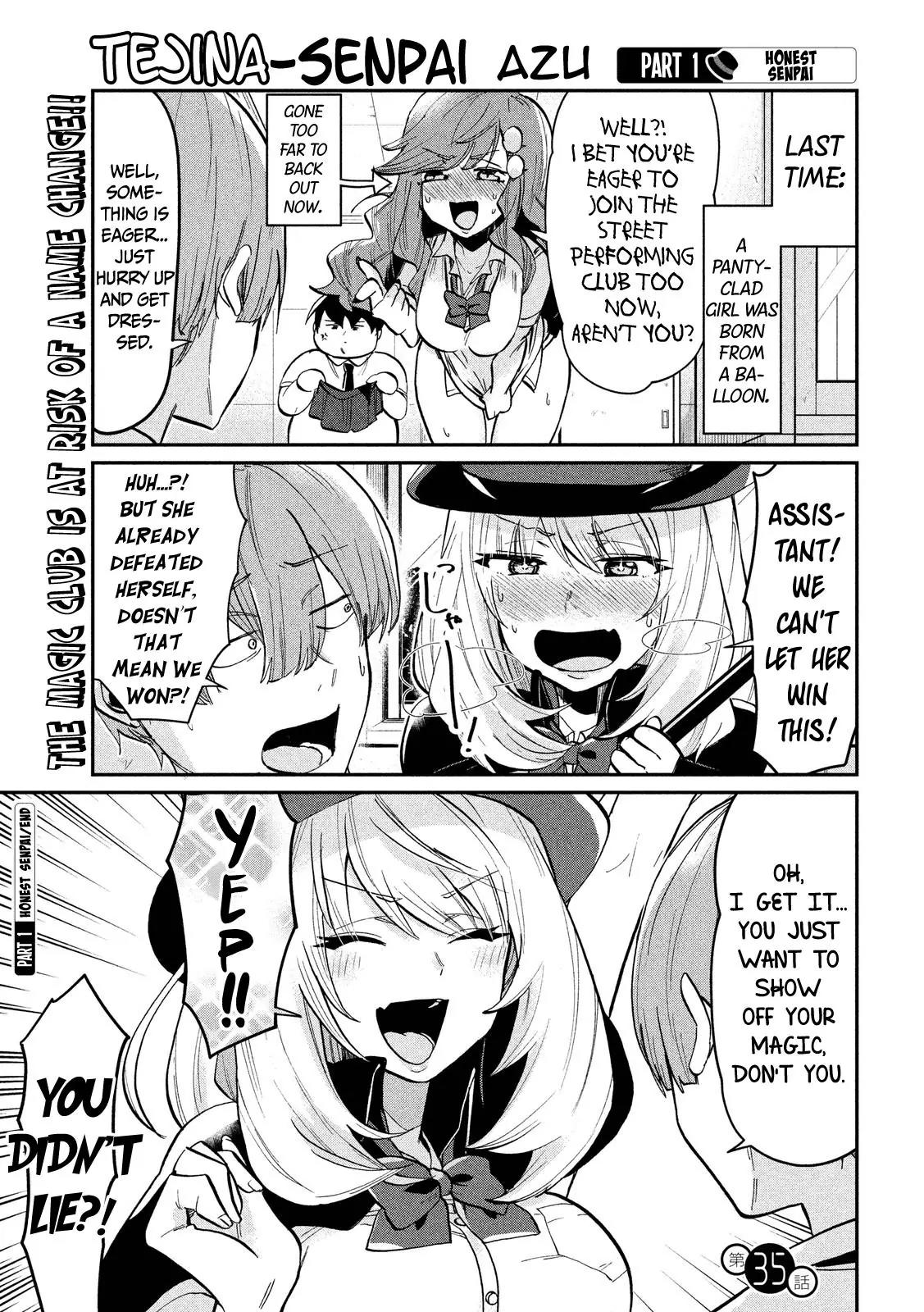 Tejina Senpai Chapter 35 page 3 - Chapter 35