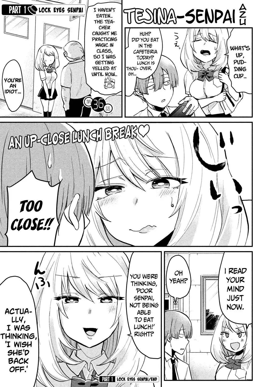 Tejina Senpai Chapter 36 page 3 - Chapter 36
