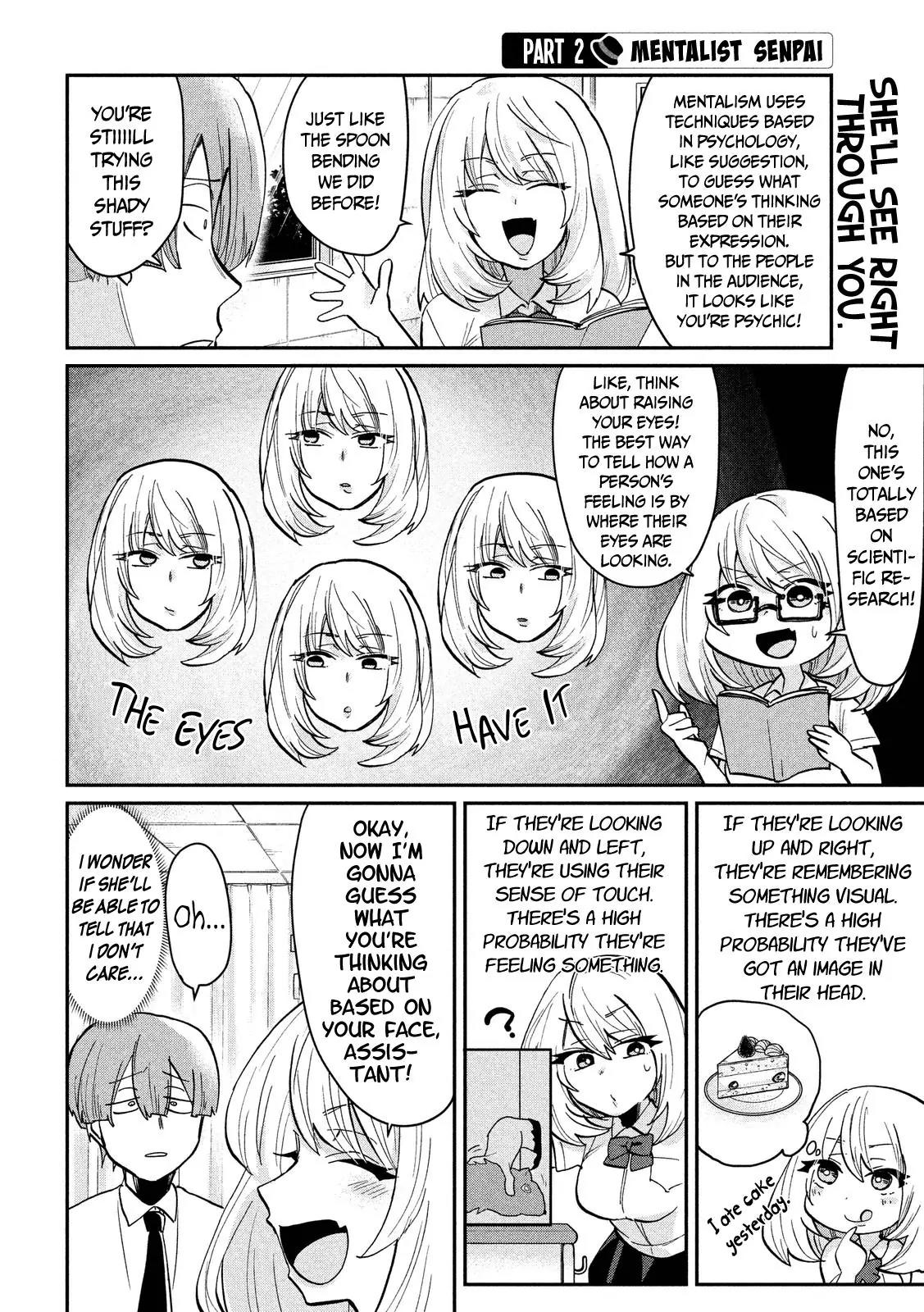 Tejina Senpai Chapter 36 page 4 - Chapter 36
