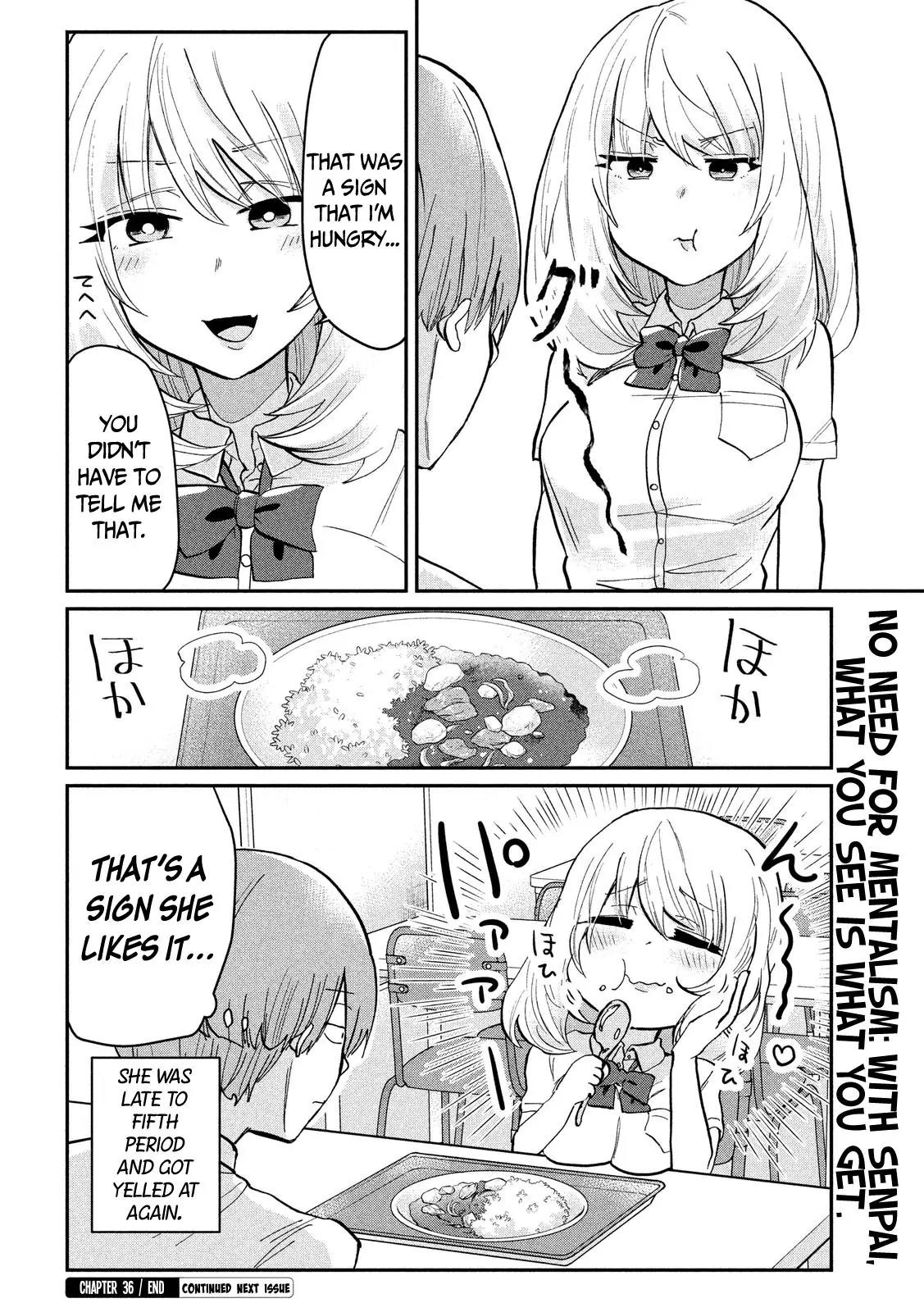 Tejina Senpai Chapter 36 page 8 - Chapter 36