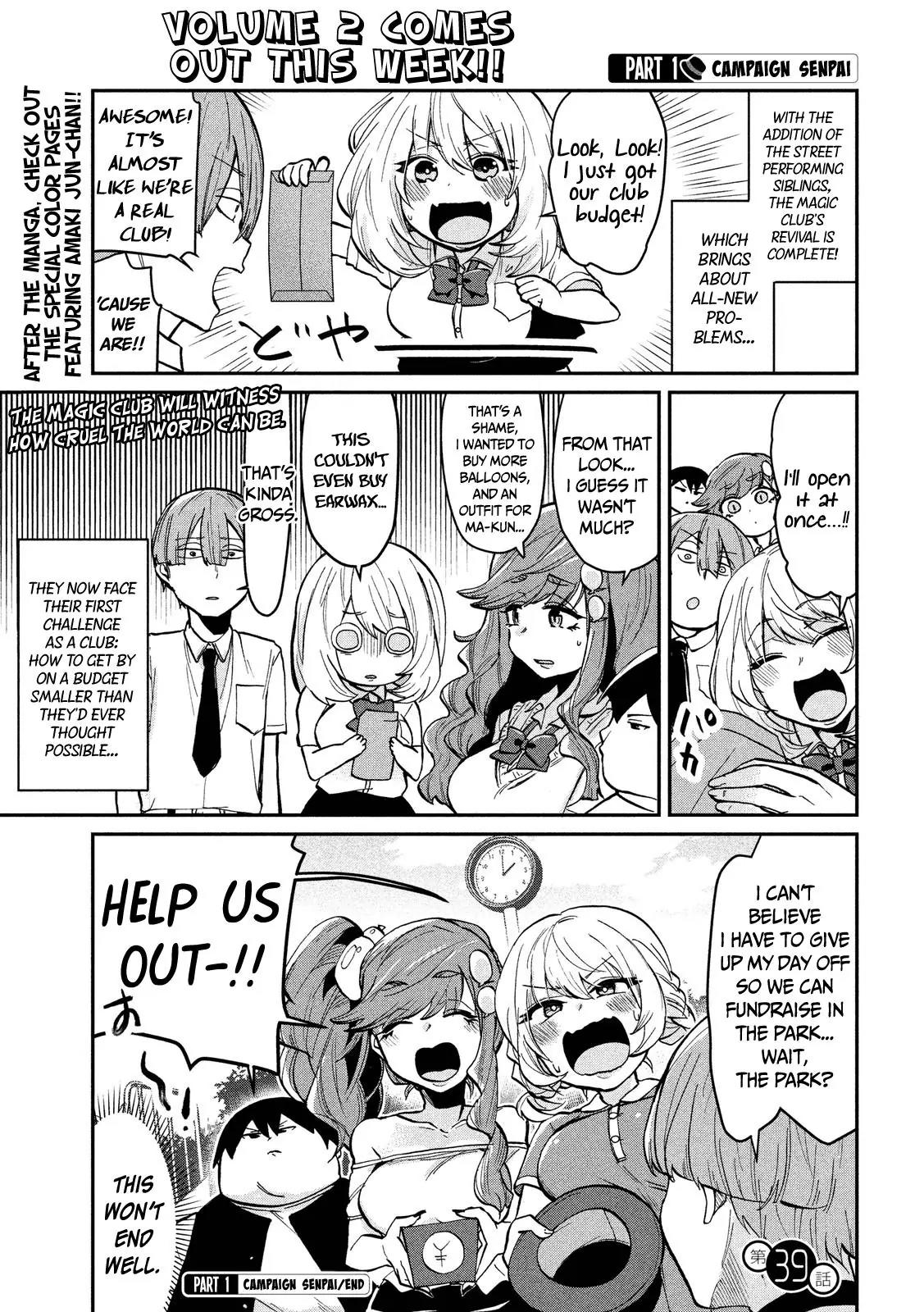 Tejina Senpai Chapter 39 page 2 - Chapter 39