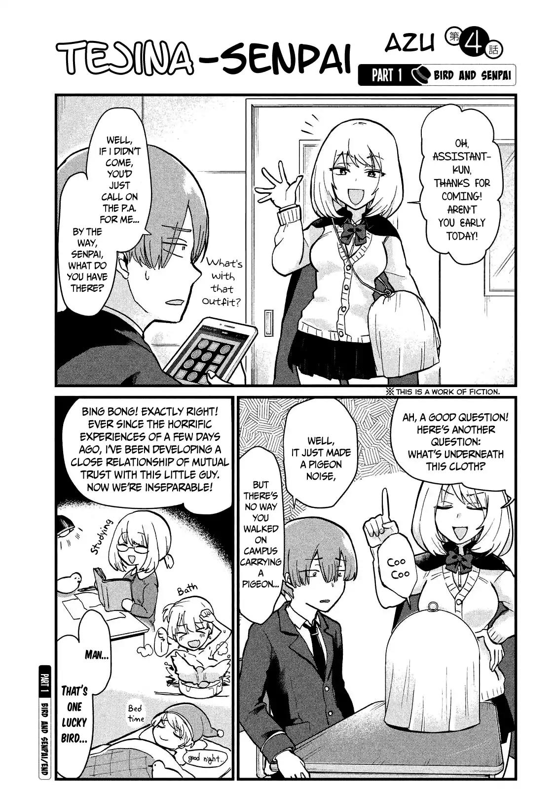 Tejina Senpai Chapter 4 page 2 - Chapter 4