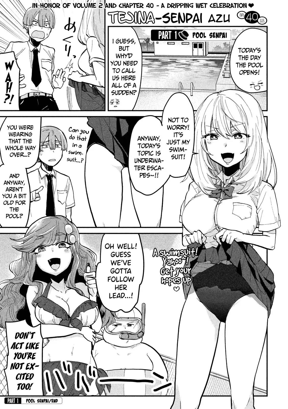 Tejina Senpai Chapter 40 page 2 - Chapter 40