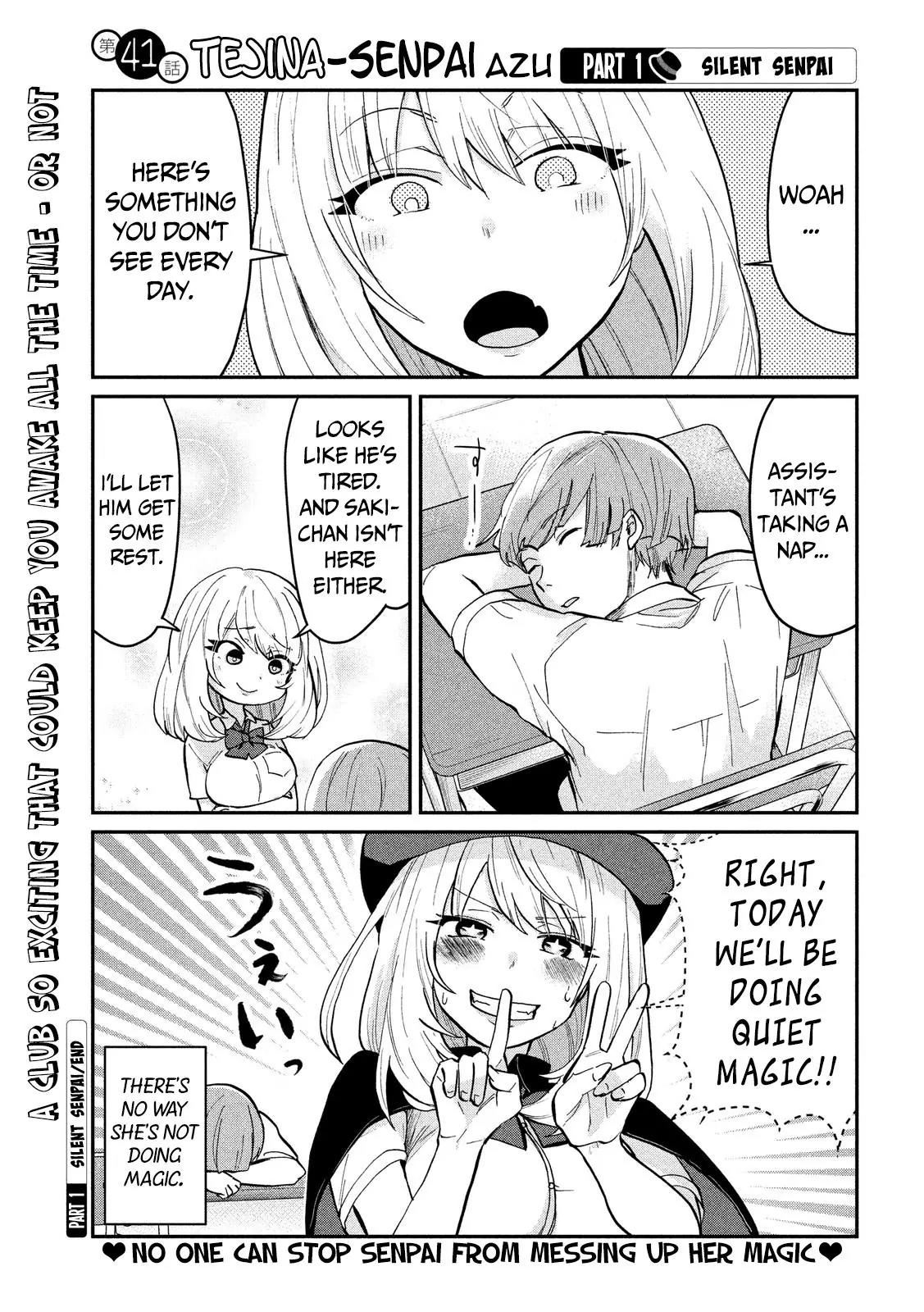 Tejina Senpai Chapter 41 page 3 - Chapter 41