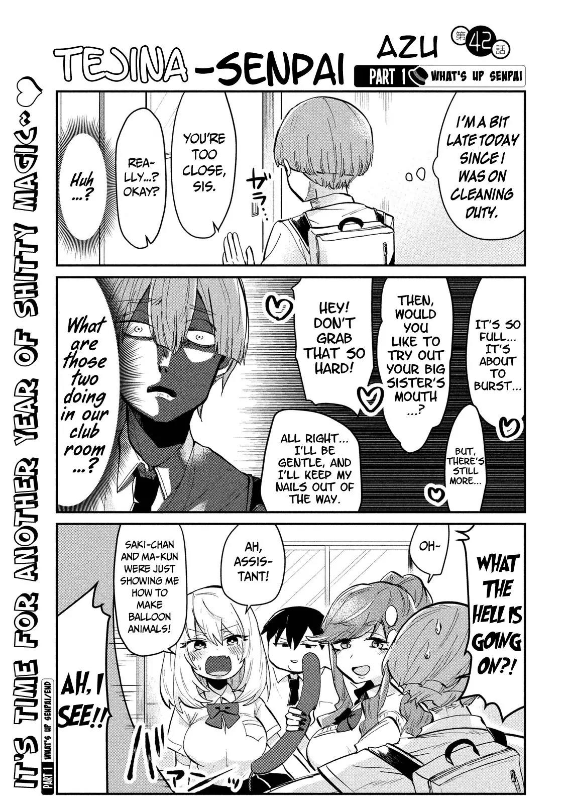 Tejina Senpai Chapter 42 page 2 - Chapter 42