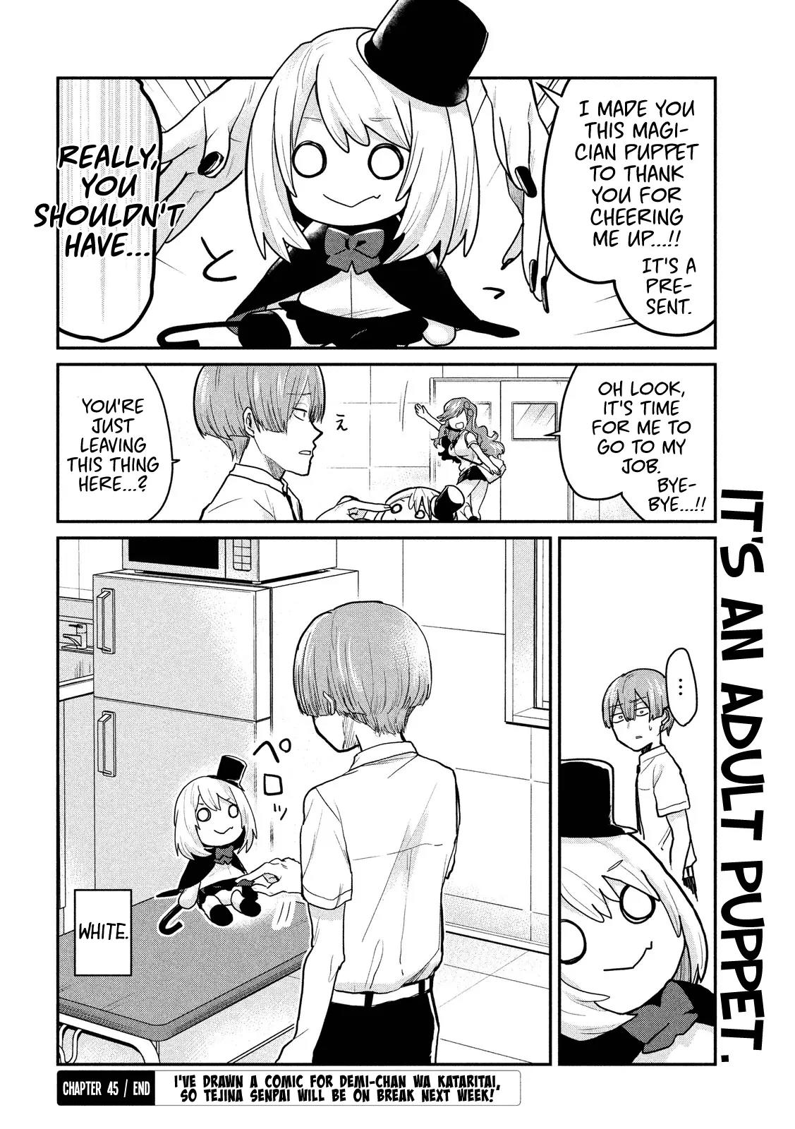 Tejina Senpai Chapter 45 page 8 - Chapter 45
