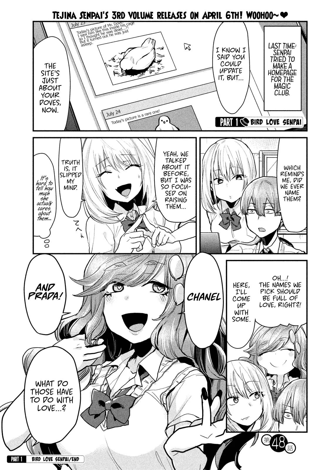 Tejina Senpai Chapter 48 page 3 - Chapter 48