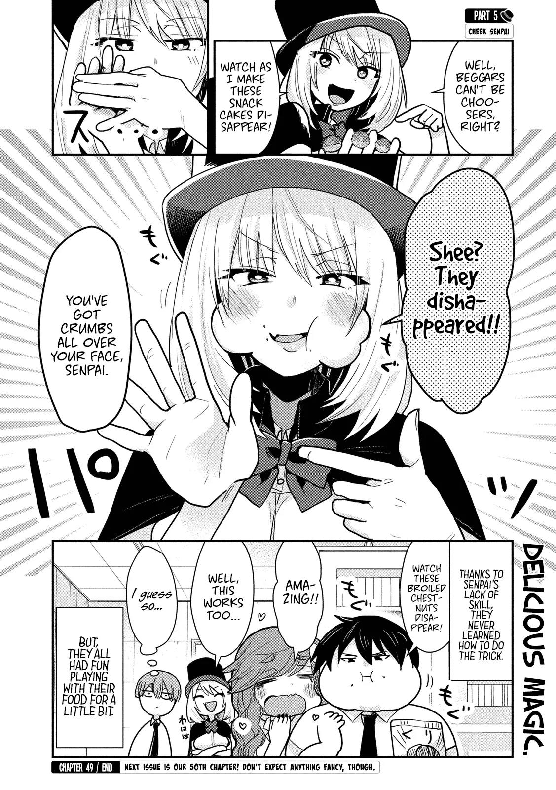 Tejina Senpai Chapter 49 page 8 - Chapter 49
