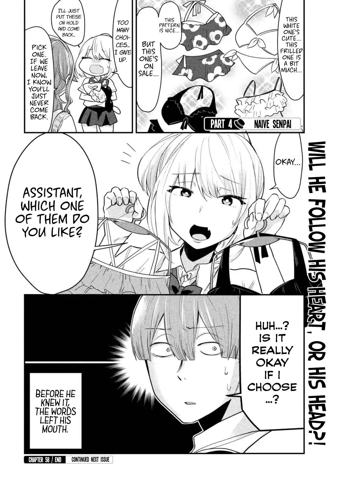 Tejina Senpai Chapter 58 page 7 - Chapter 58