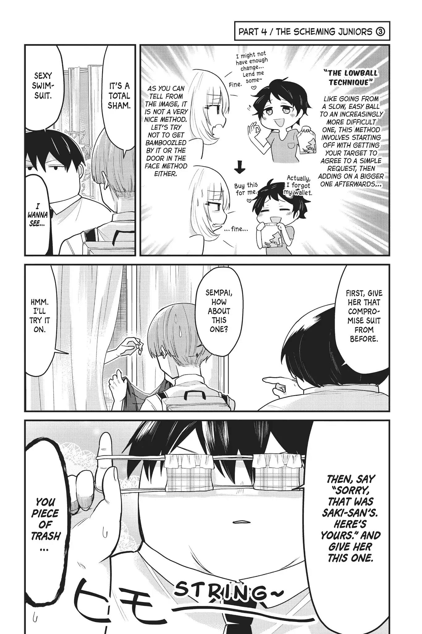 Tejina Senpai Chapter 59 page 4 - Chapter 59