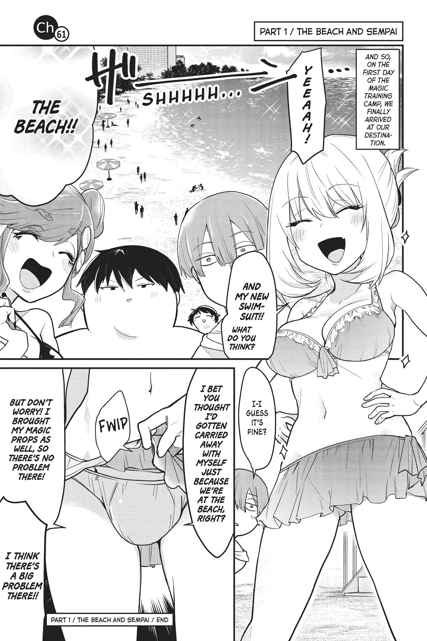 Tejina Senpai Chapter 61 page 1 - Chapter 61