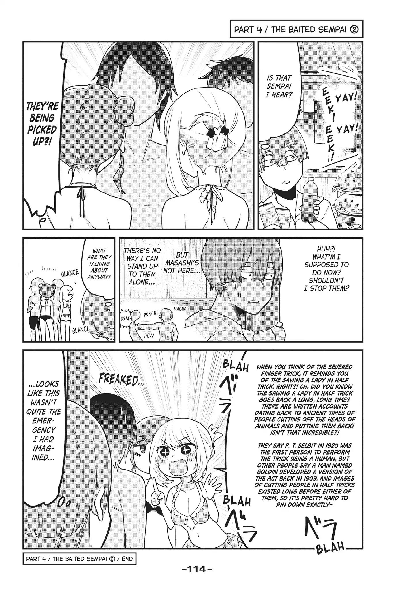 Tejina Senpai Chapter 61 page 4 - Chapter 61