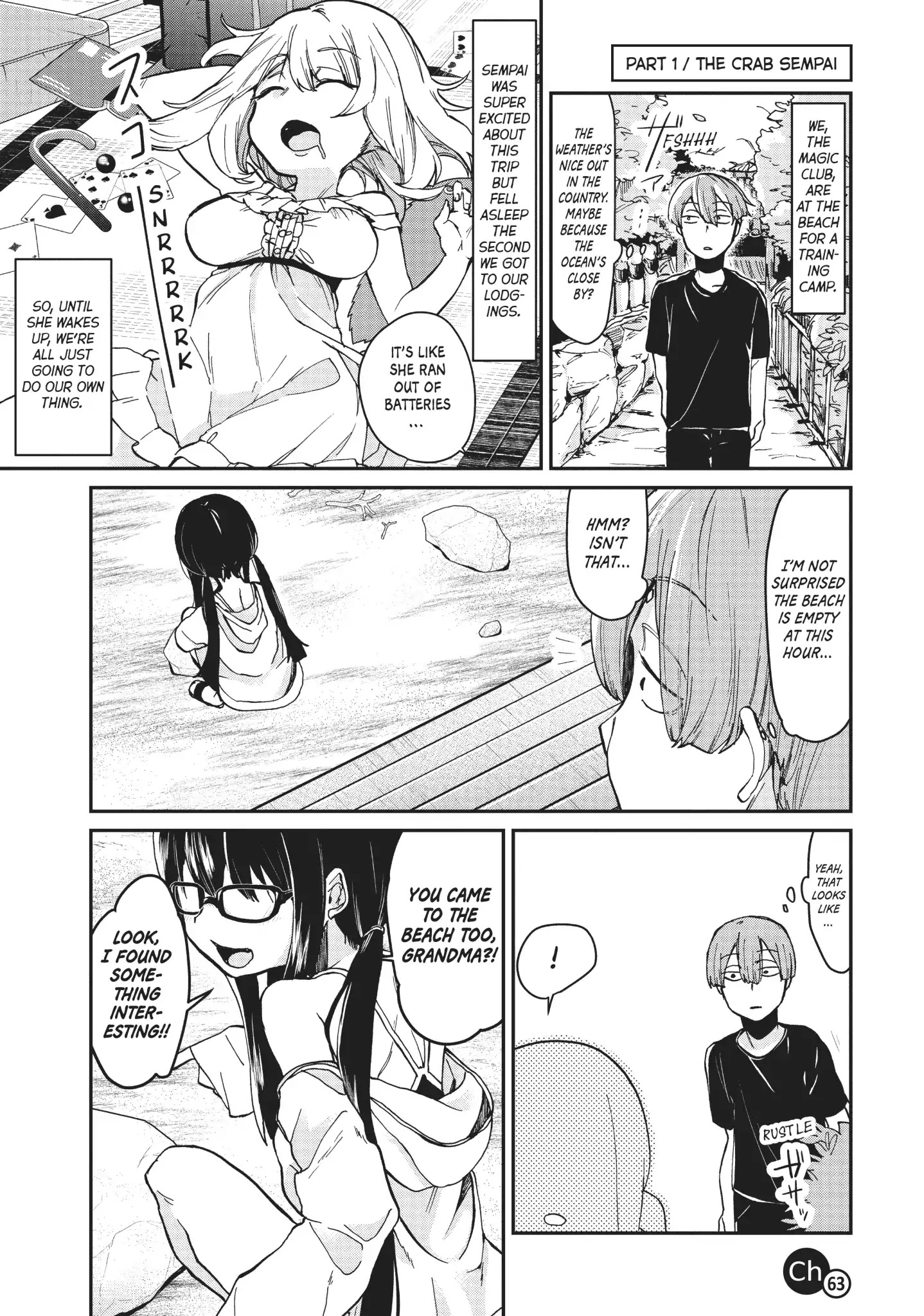 Tejina Senpai Chapter 63 page 4 - Chapter 63