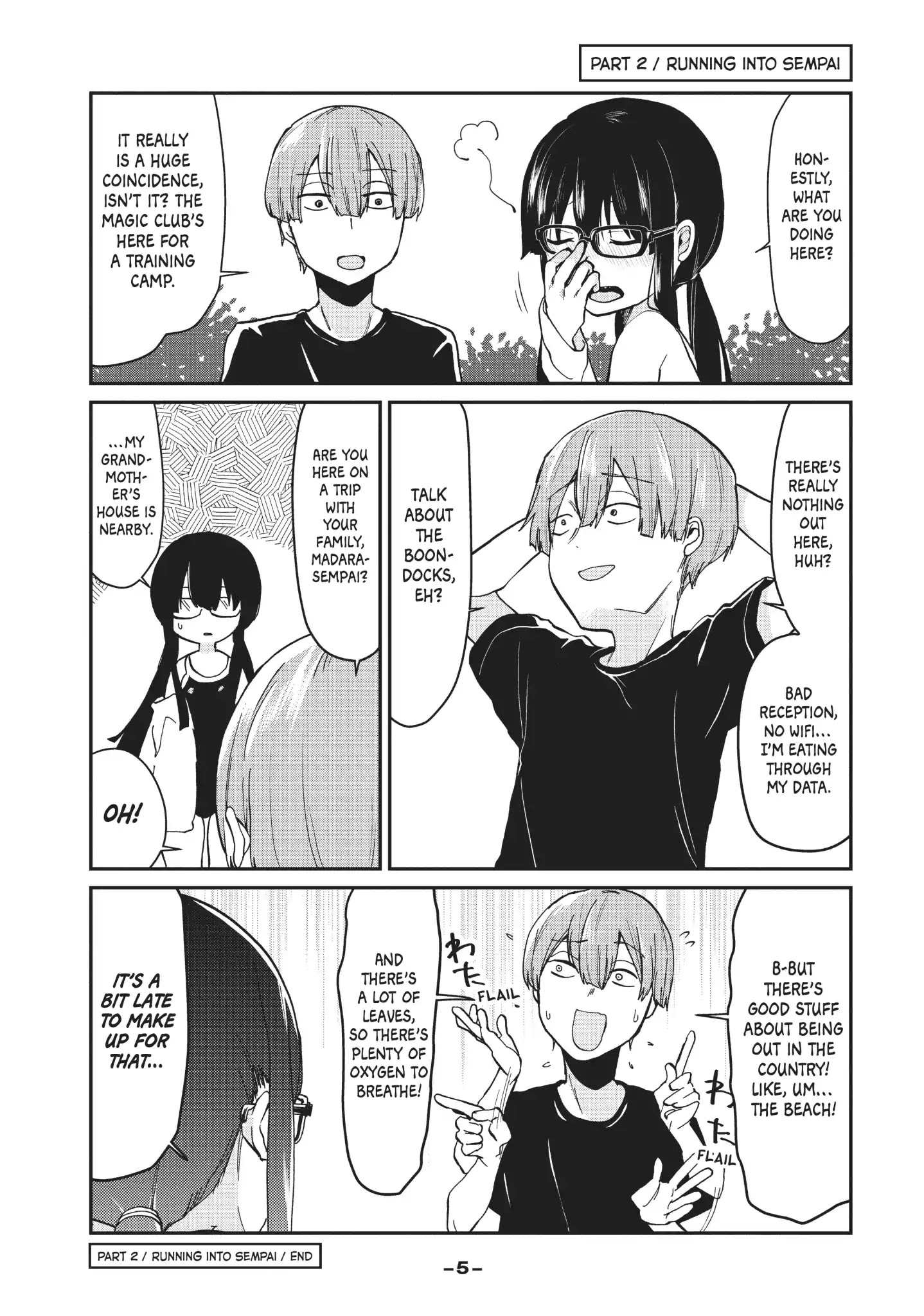 Tejina Senpai Chapter 63 page 6 - Chapter 63