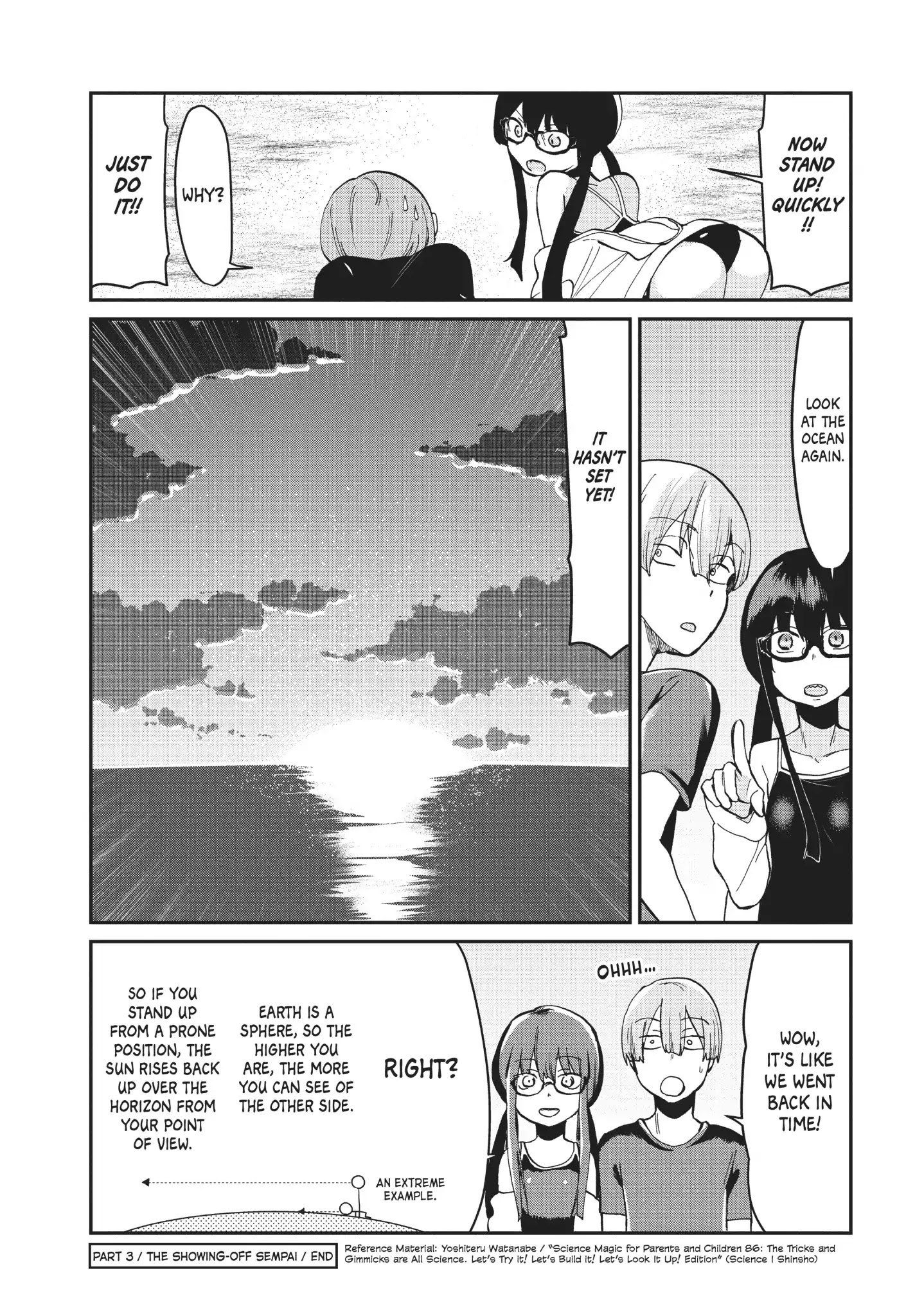 Tejina Senpai Chapter 63 page 8 - Chapter 63