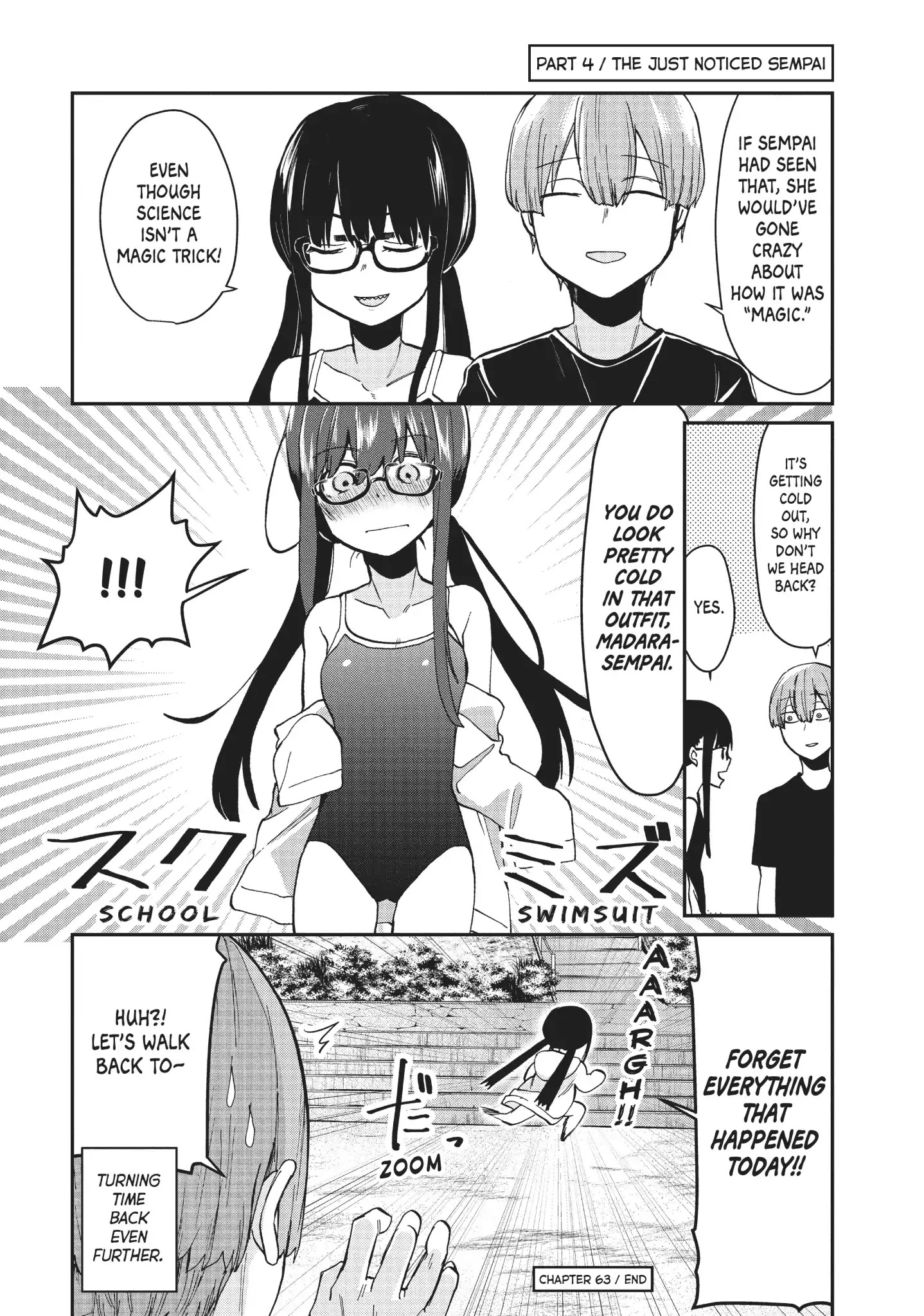 Tejina Senpai Chapter 63 page 9 - Chapter 63