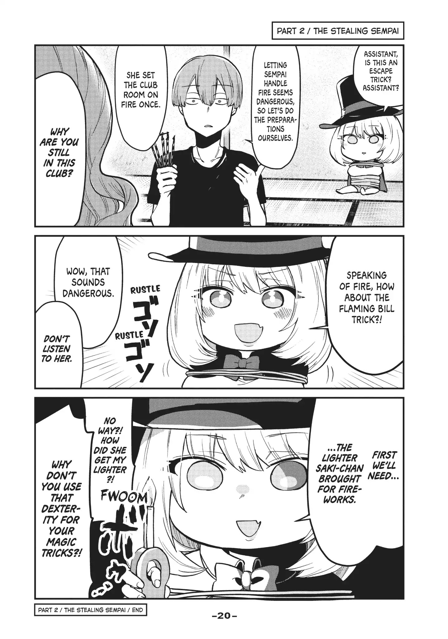 Tejina Senpai Chapter 65 page 2 - Chapter 65