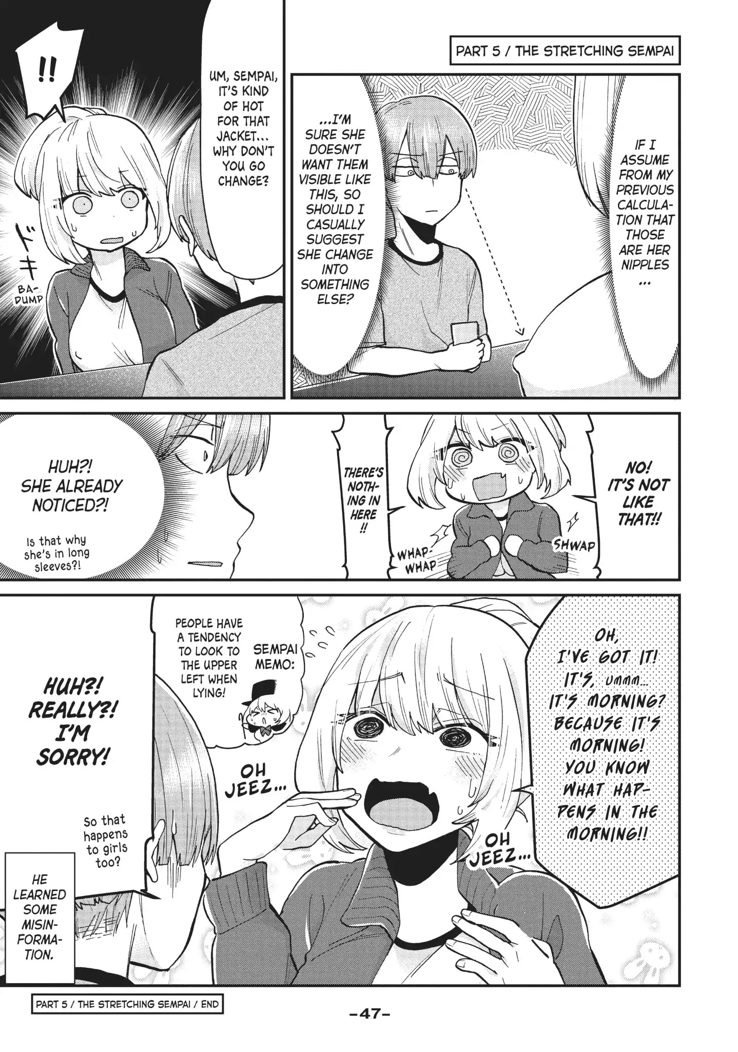 Tejina Senpai Chapter 68 page 5 - Chapter 68