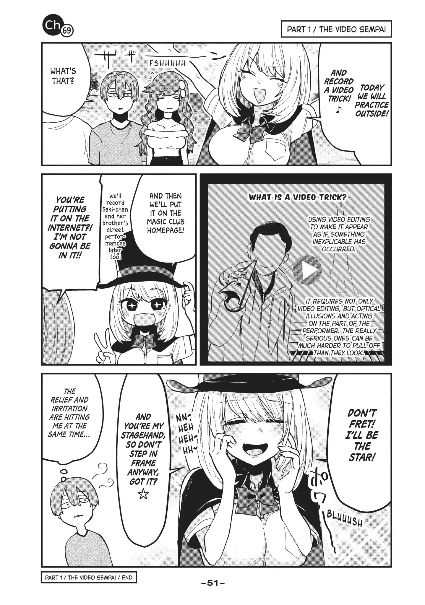 Tejina Senpai Chapter 69 page 1 - Chapter 69