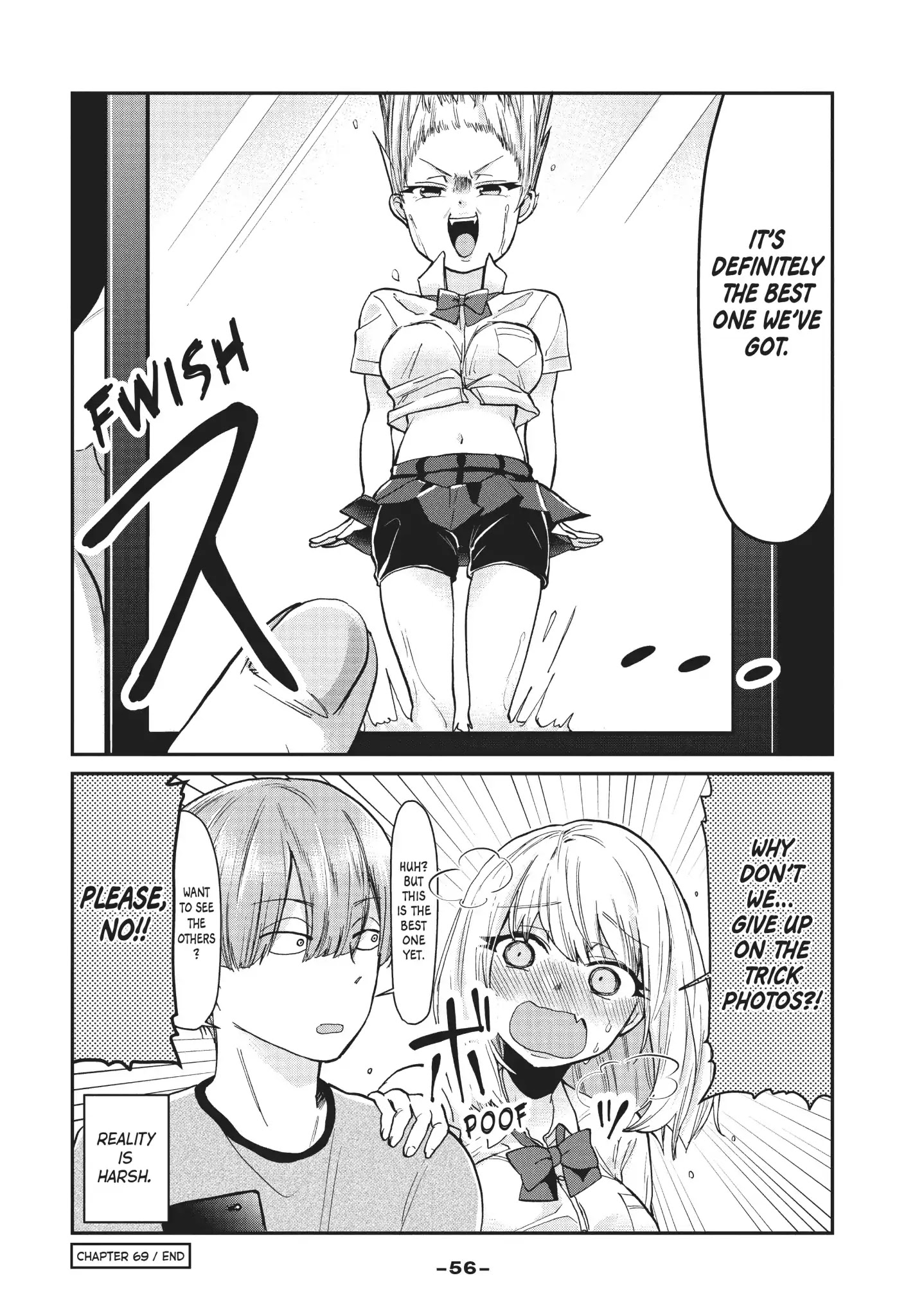Tejina Senpai Chapter 69 page 6 - Chapter 69