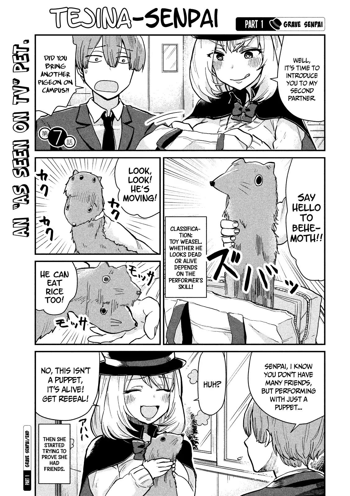Tejina Senpai Chapter 7 page 2 - Chapter 7
