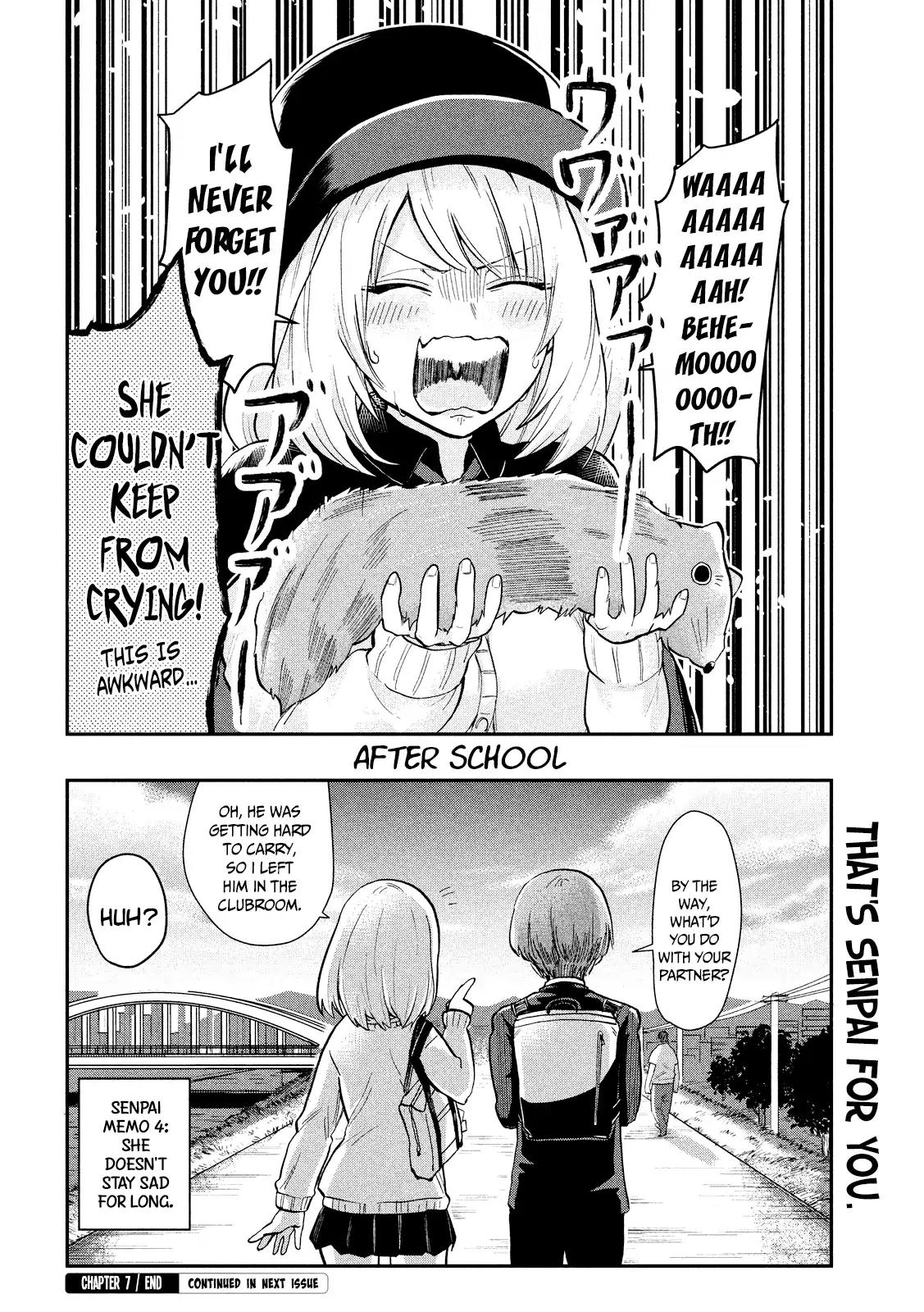 Tejina Senpai Chapter 7 page 7 - Chapter 7