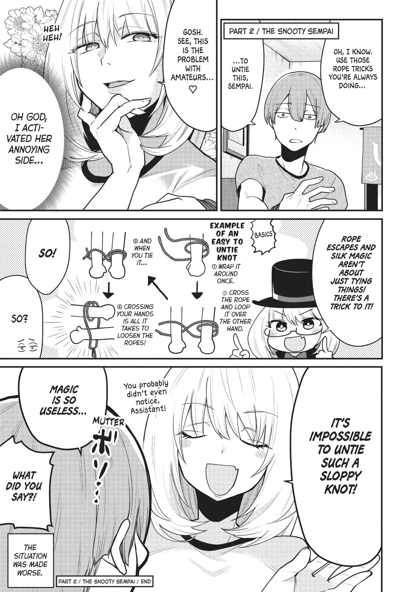 Tejina Senpai Chapter 70 page 3 - Chapter 70