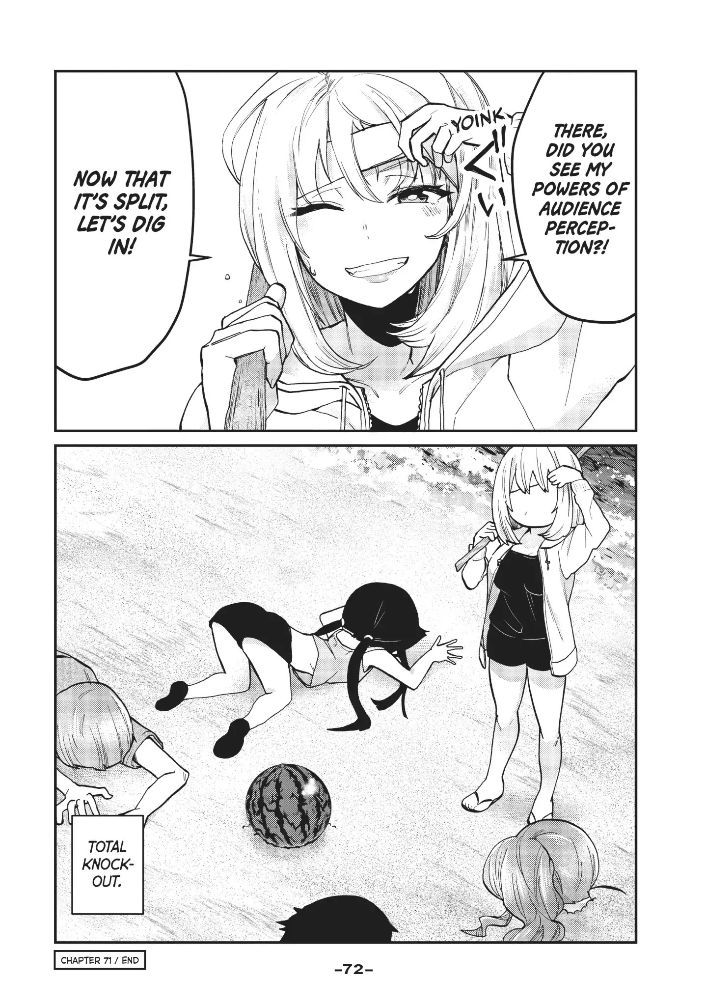Tejina Senpai Chapter 71 page 6 - Chapter 71