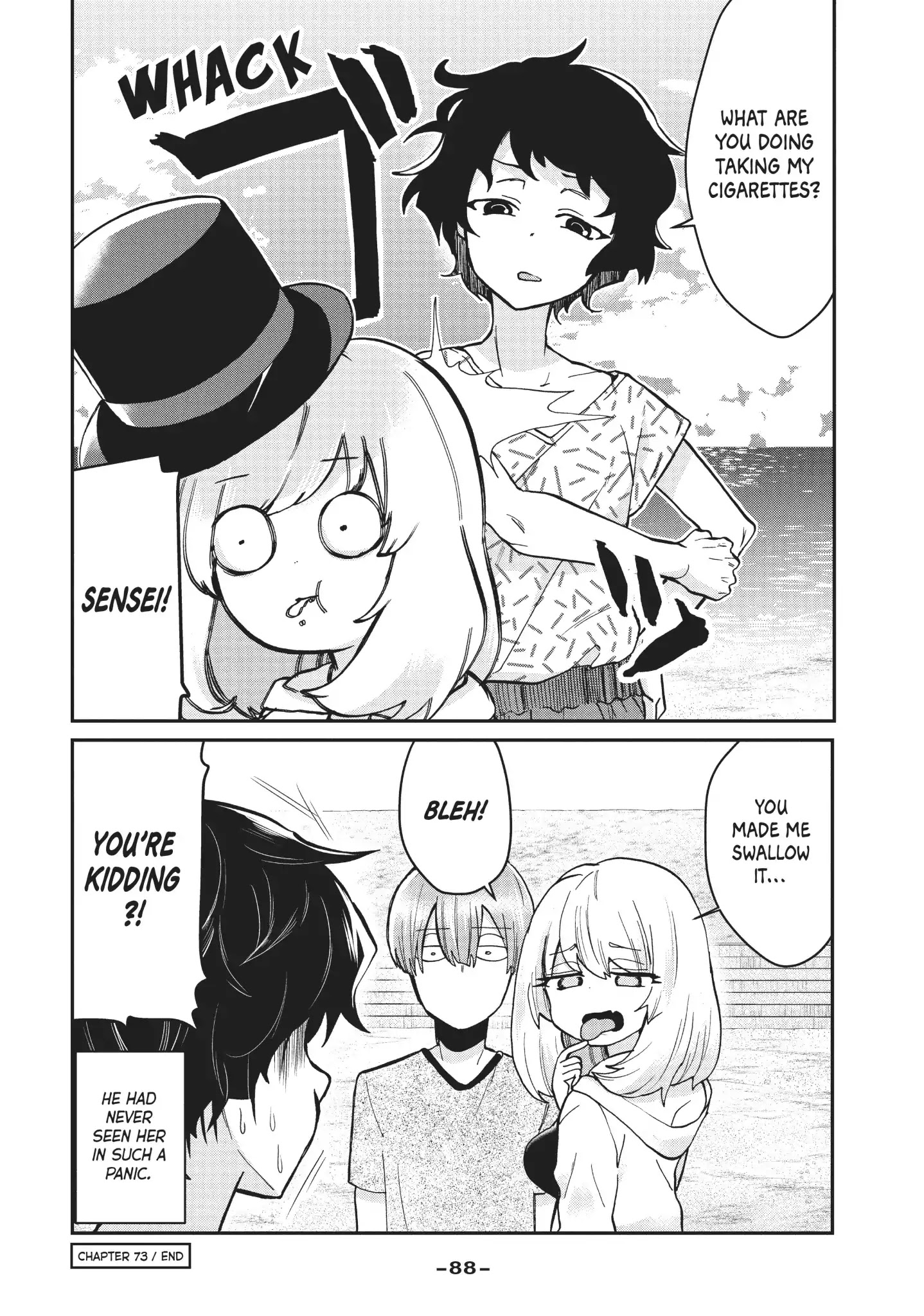 Tejina Senpai Chapter 73 page 6 - Chapter 73
