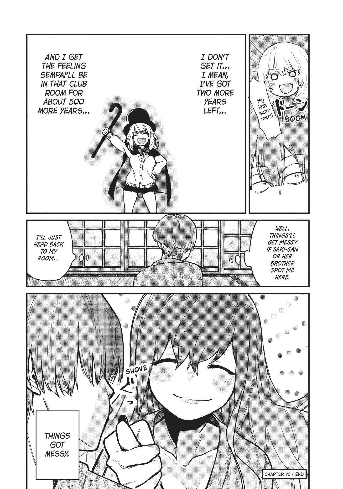 Tejina Senpai Chapter 75 page 6 - Chapter 75