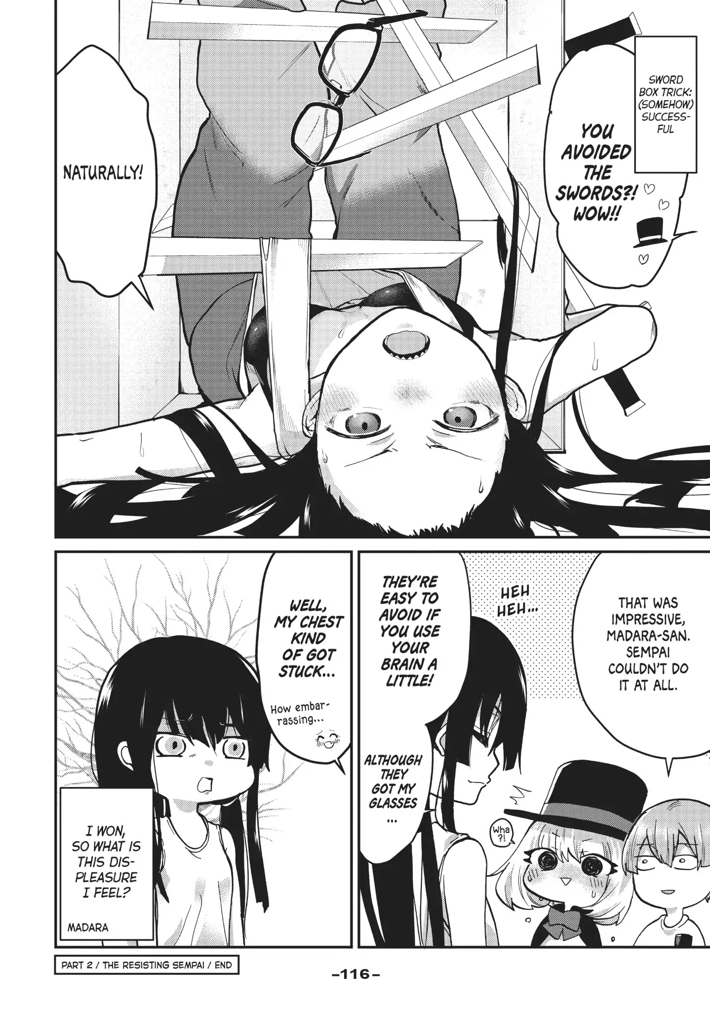Tejina Senpai Chapter 77 page 4 - Chapter 77