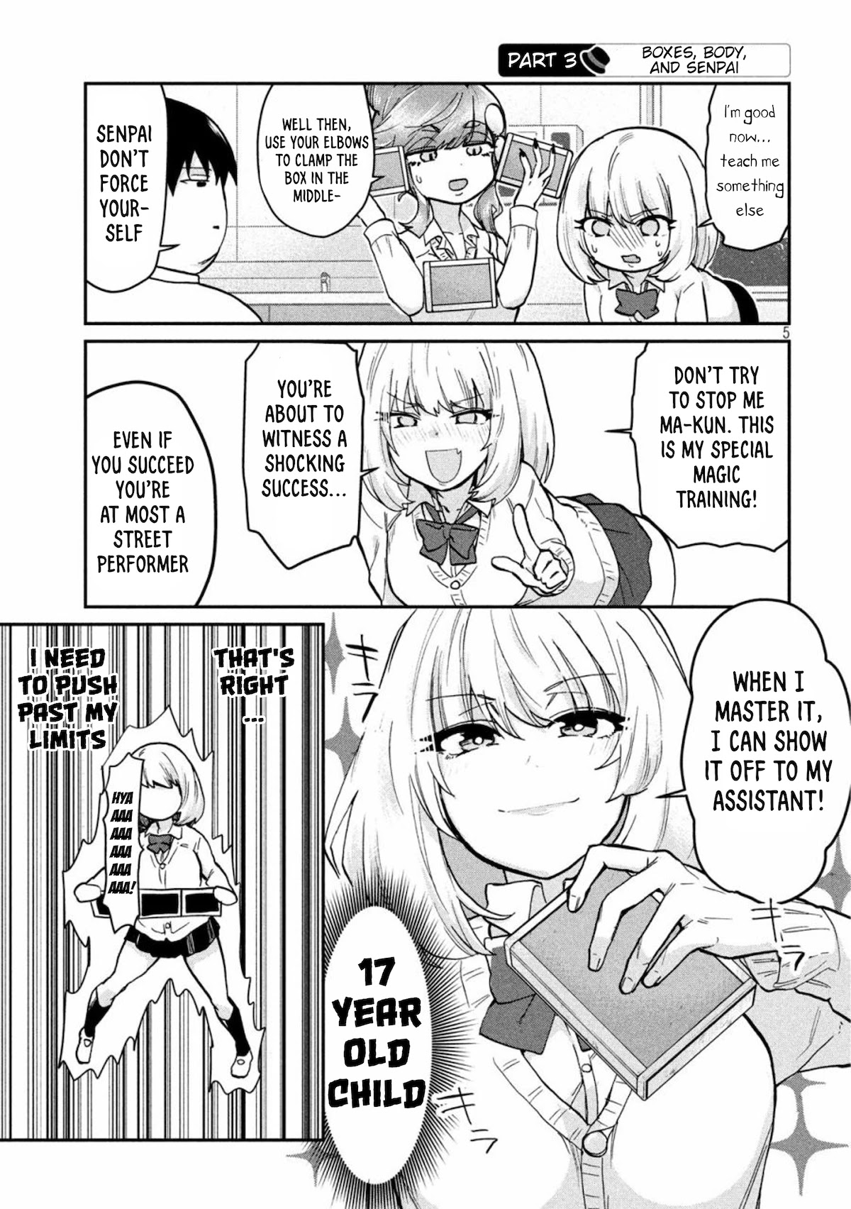 Tejina Senpai Chapter 81 page 5 - Chapter 81