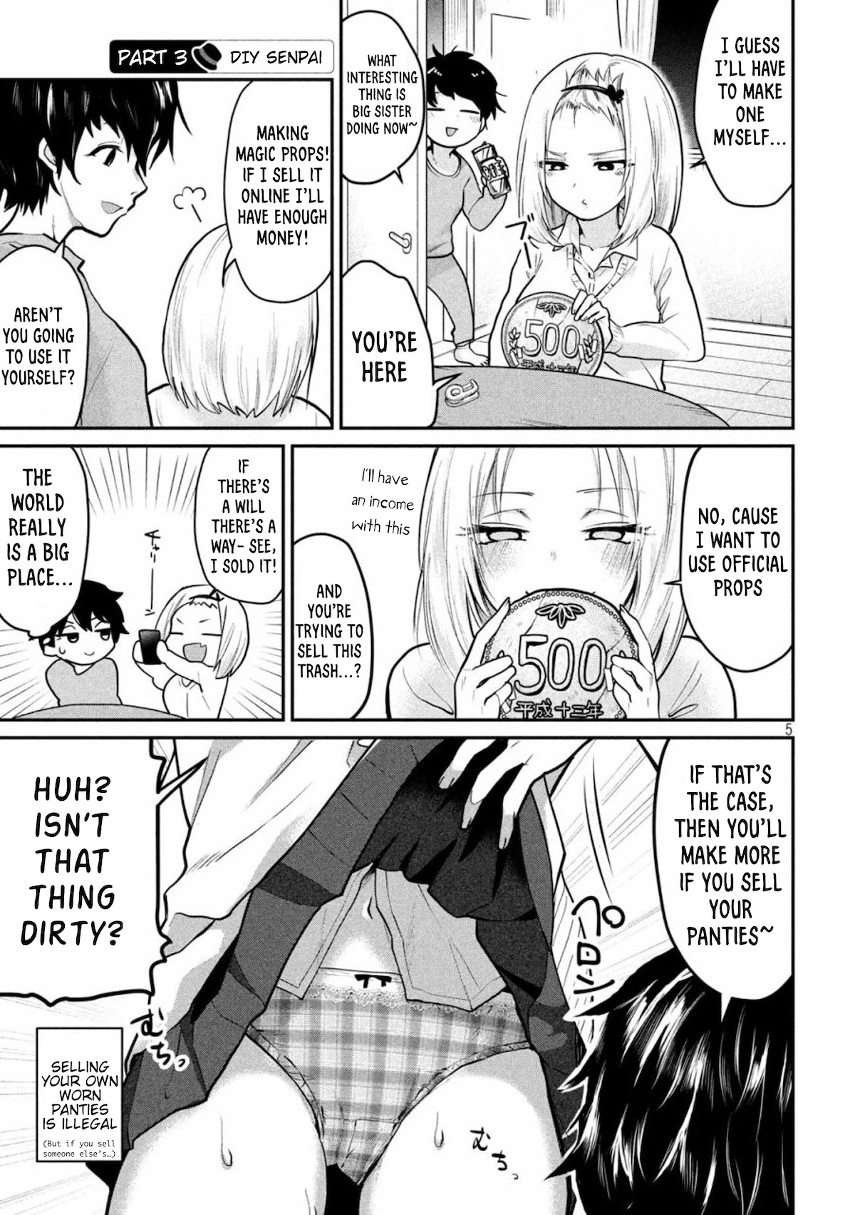 Tejina Senpai Chapter 82 page 5 - Chapter 82