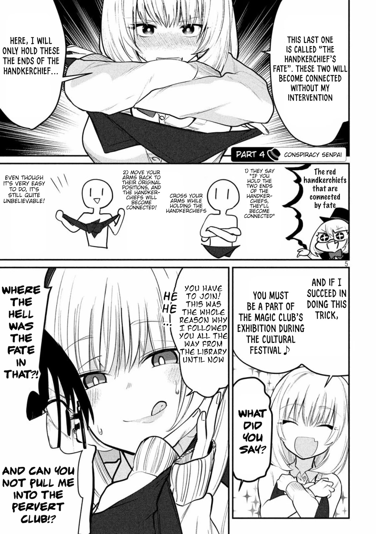 Tejina Senpai Chapter 83 page 5 - Chapter 83