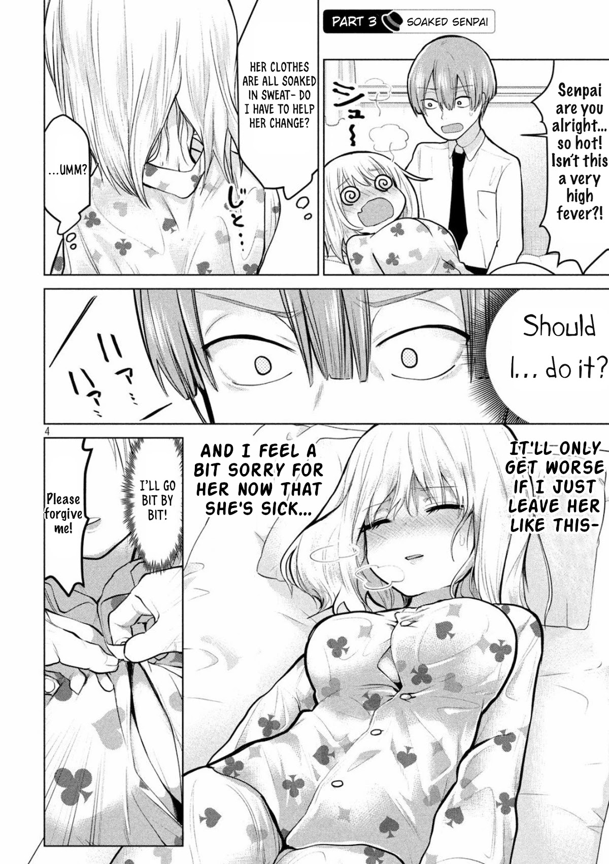 Tejina Senpai Chapter 84 page 4 - Chapter 84