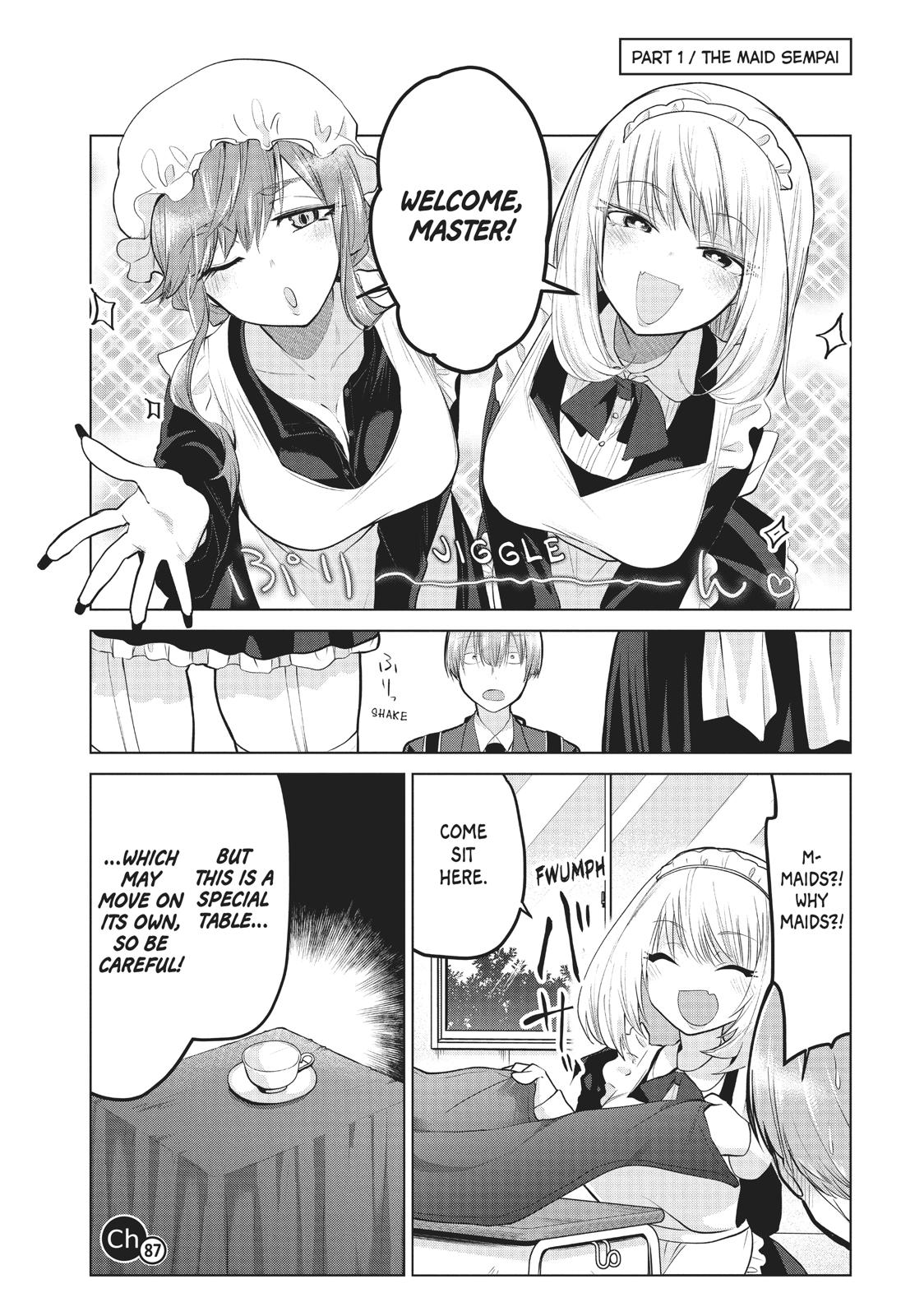 Tejina Senpai Chapter 87 page 1 - Chapter 87