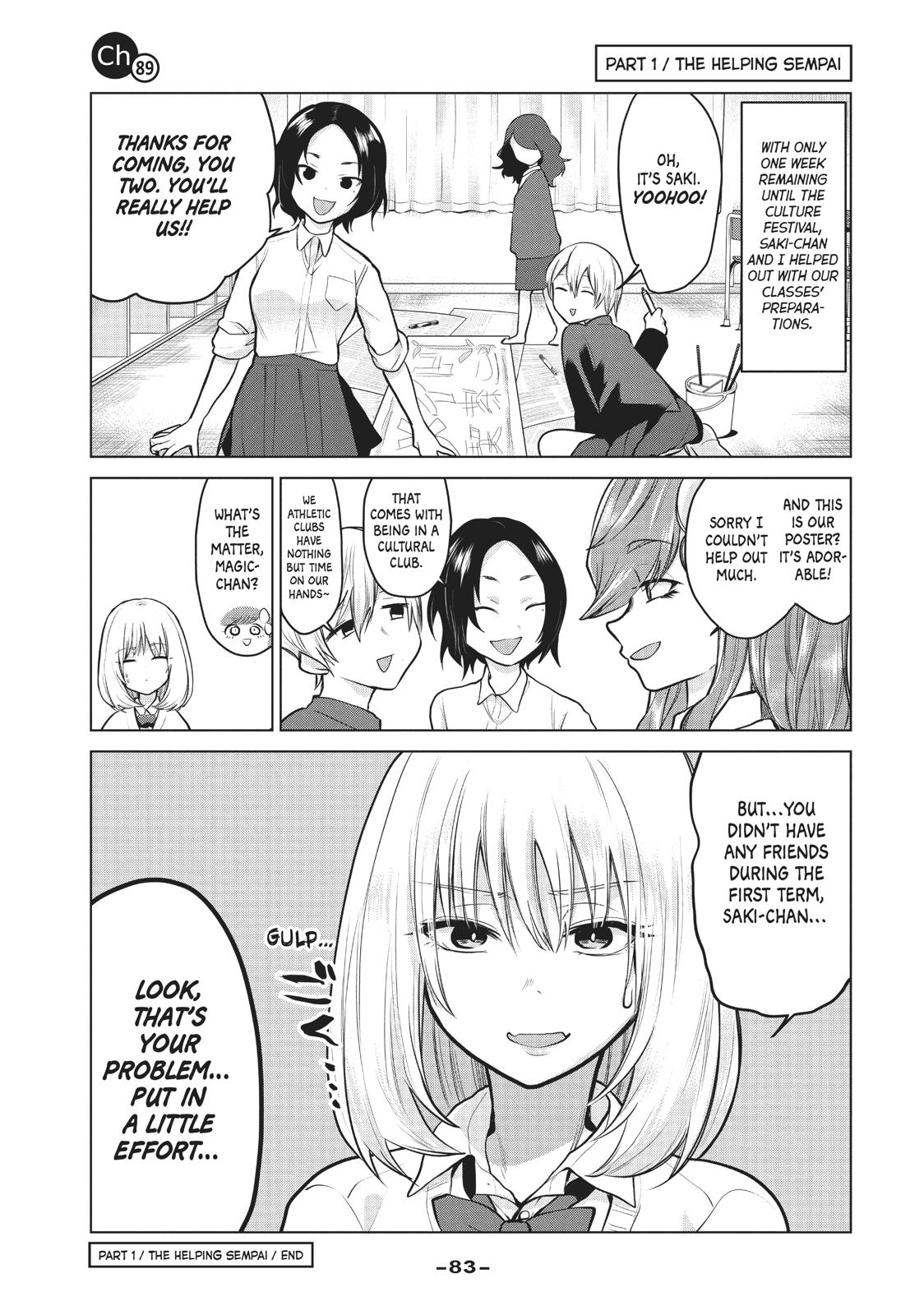 Tejina Senpai Chapter 89 page 1 - Chapter 89