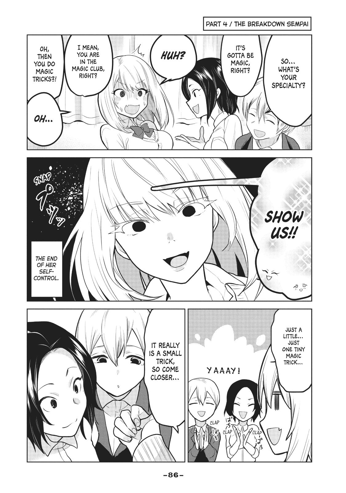Tejina Senpai Chapter 89 page 4 - Chapter 89