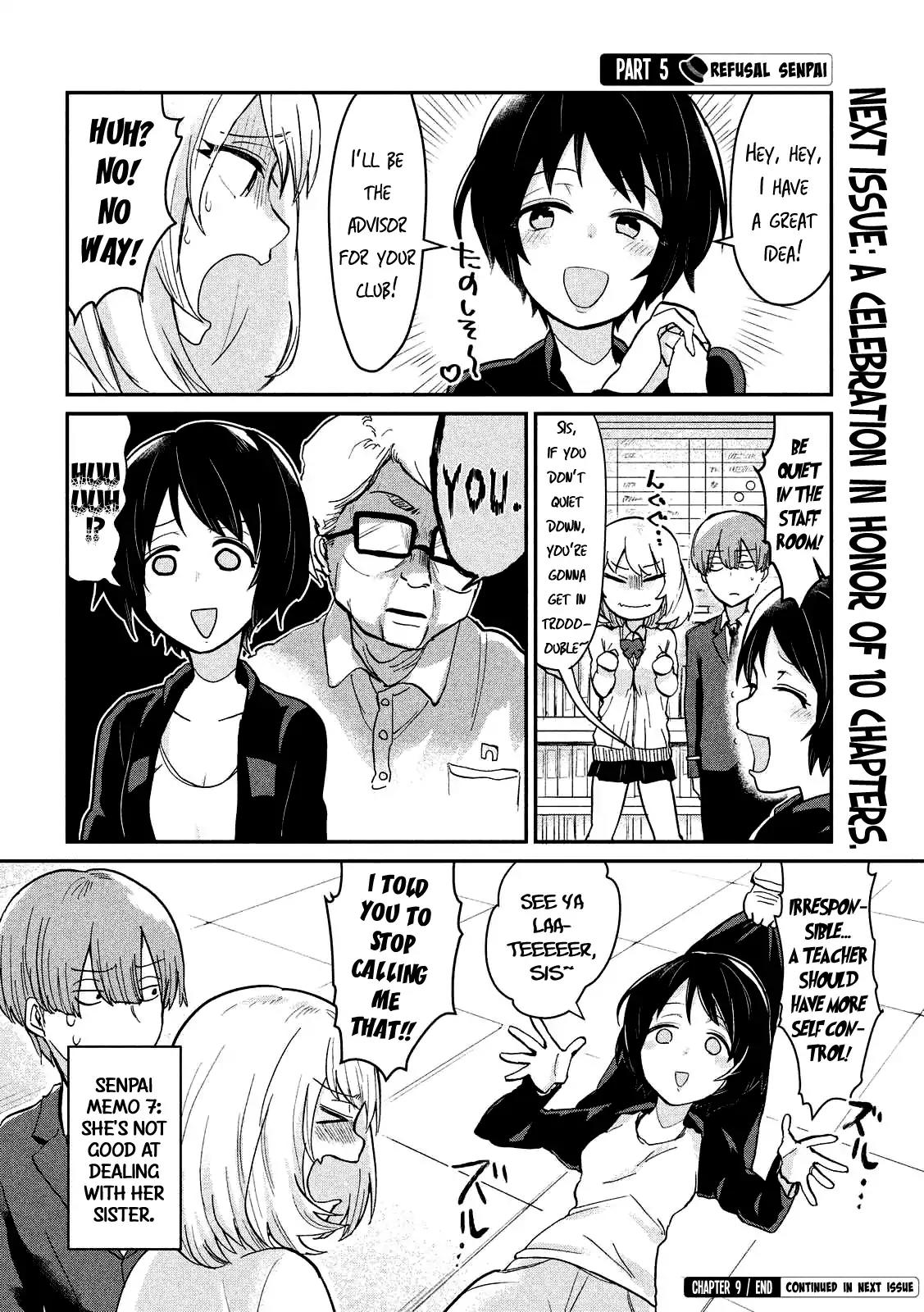 Tejina Senpai Chapter 9 page 7 - Chapter 9
